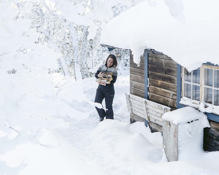 Hüttenabenteuer Jämtland Winter 2018